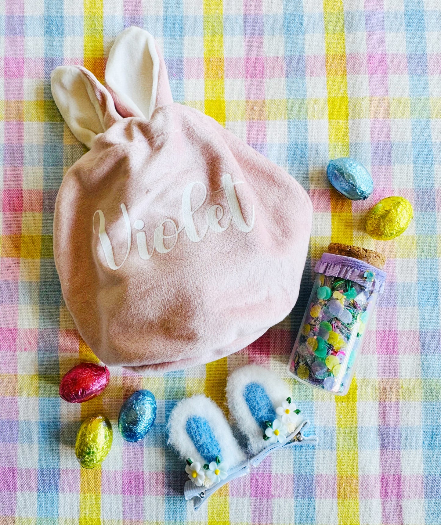 Easter bunny gift bag