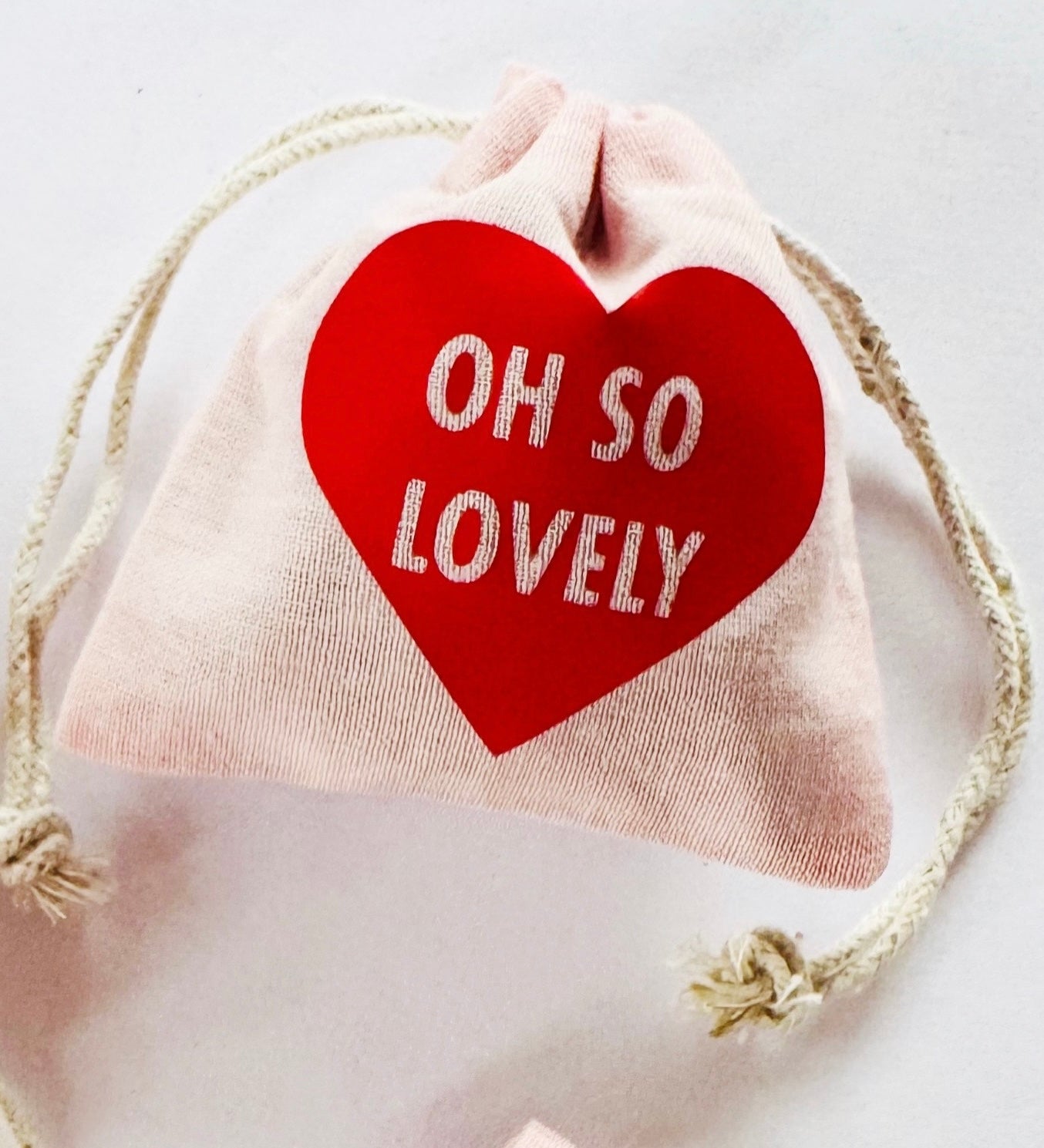 Love heart mini gift bags