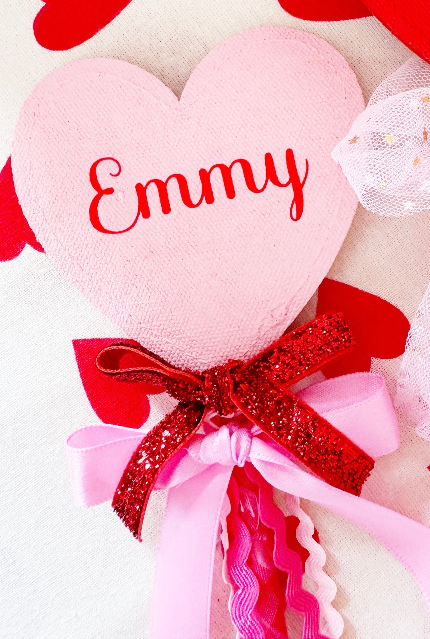 Valentines love heart kids celebration wand