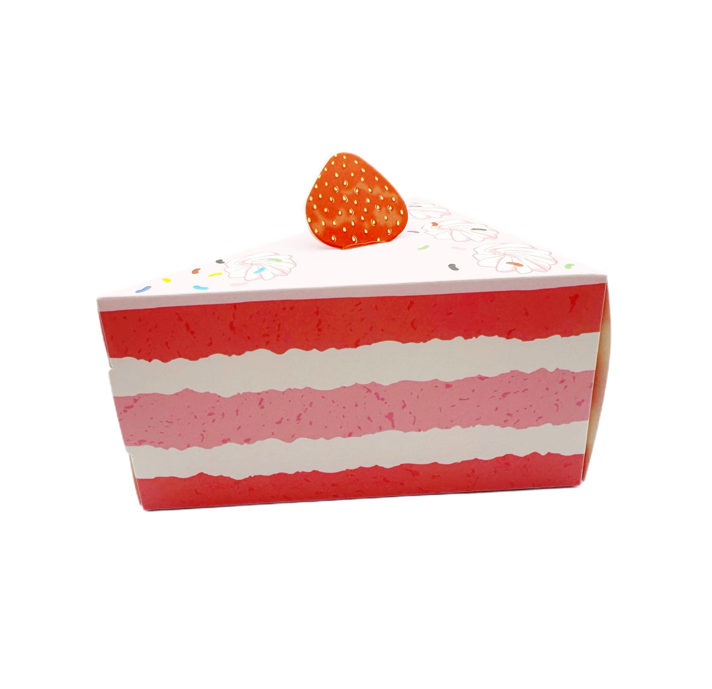 Strawberry cake gift box