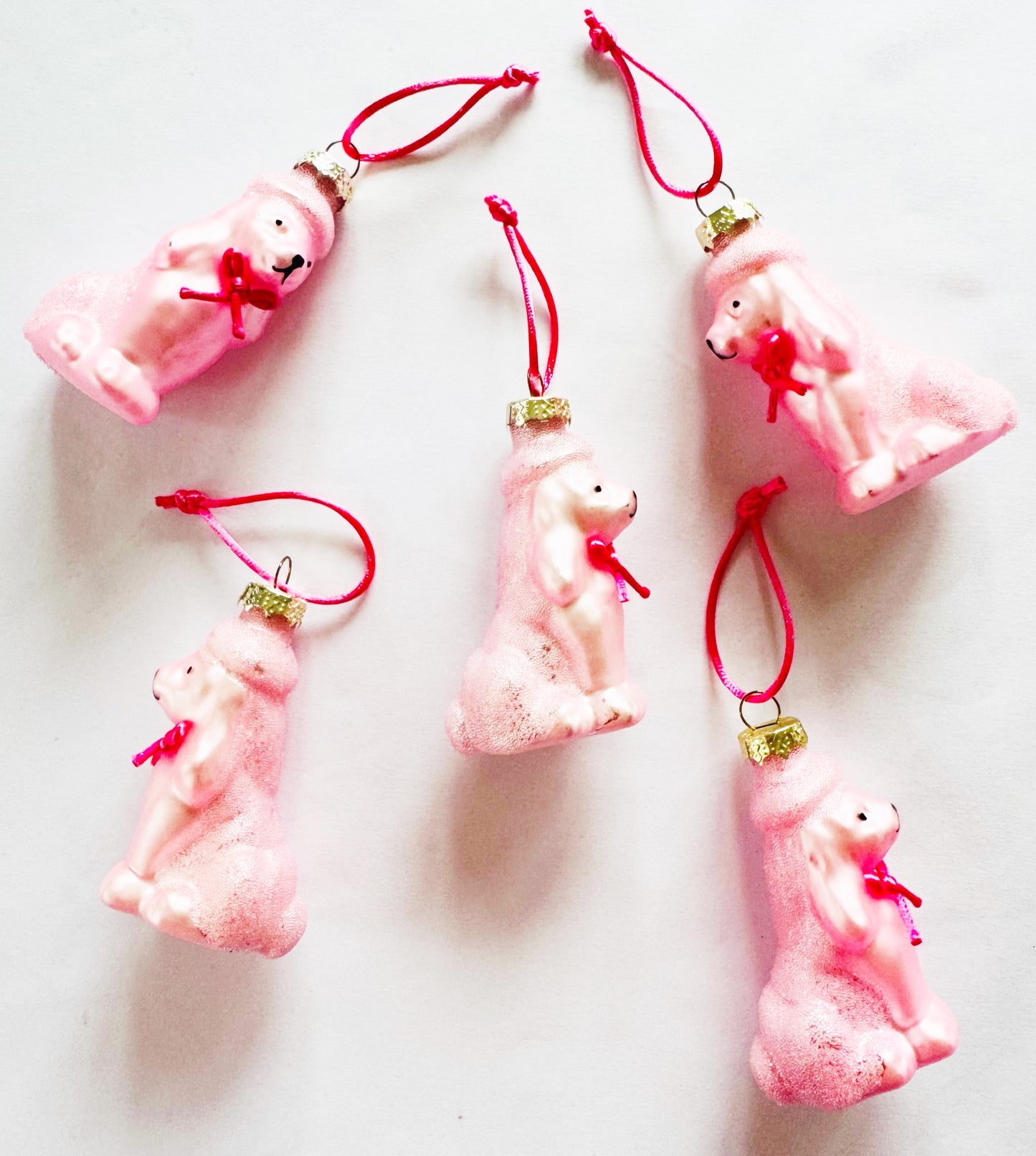 Poodle valentines decorations