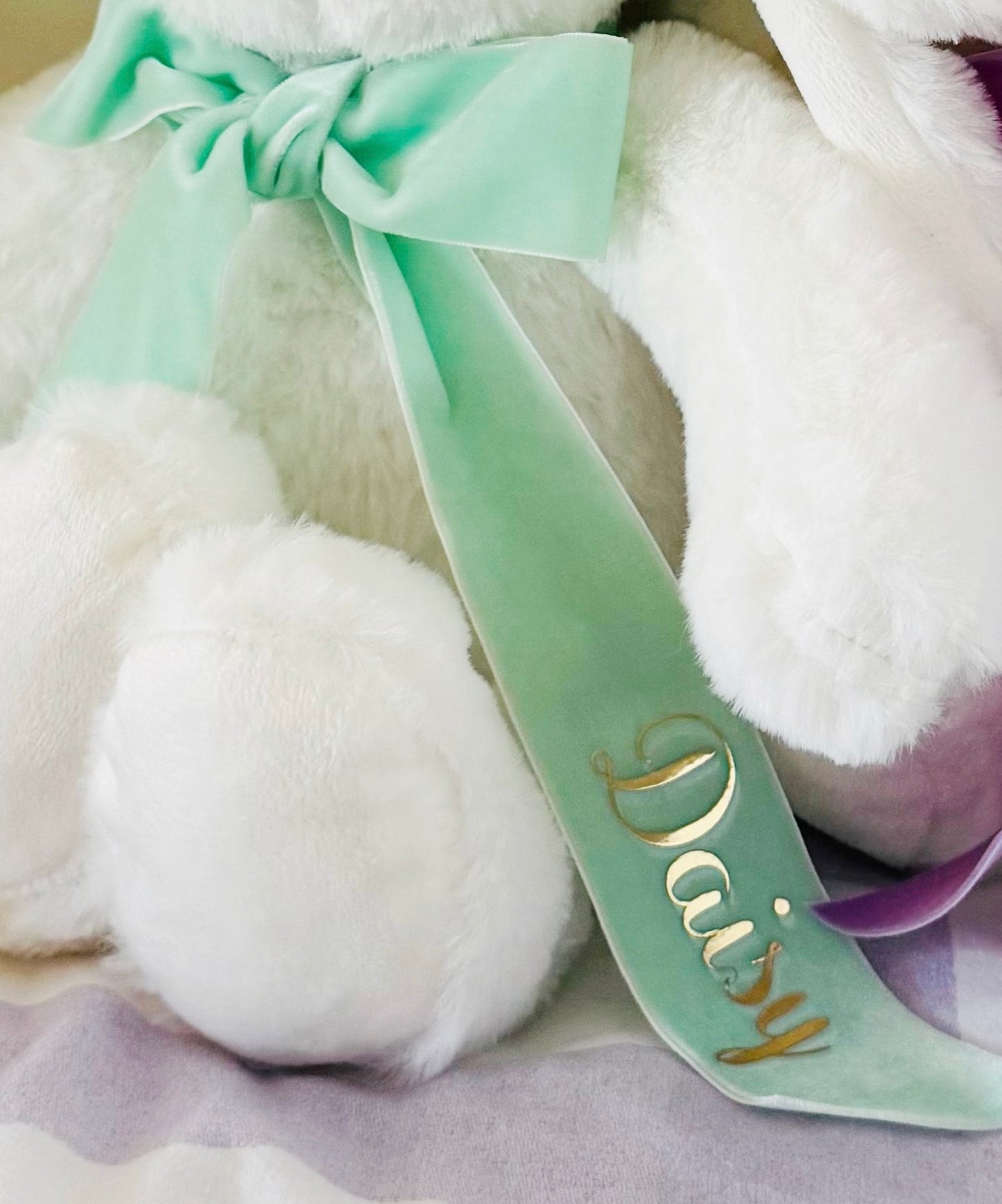 Personalised Easter bunny ribbon