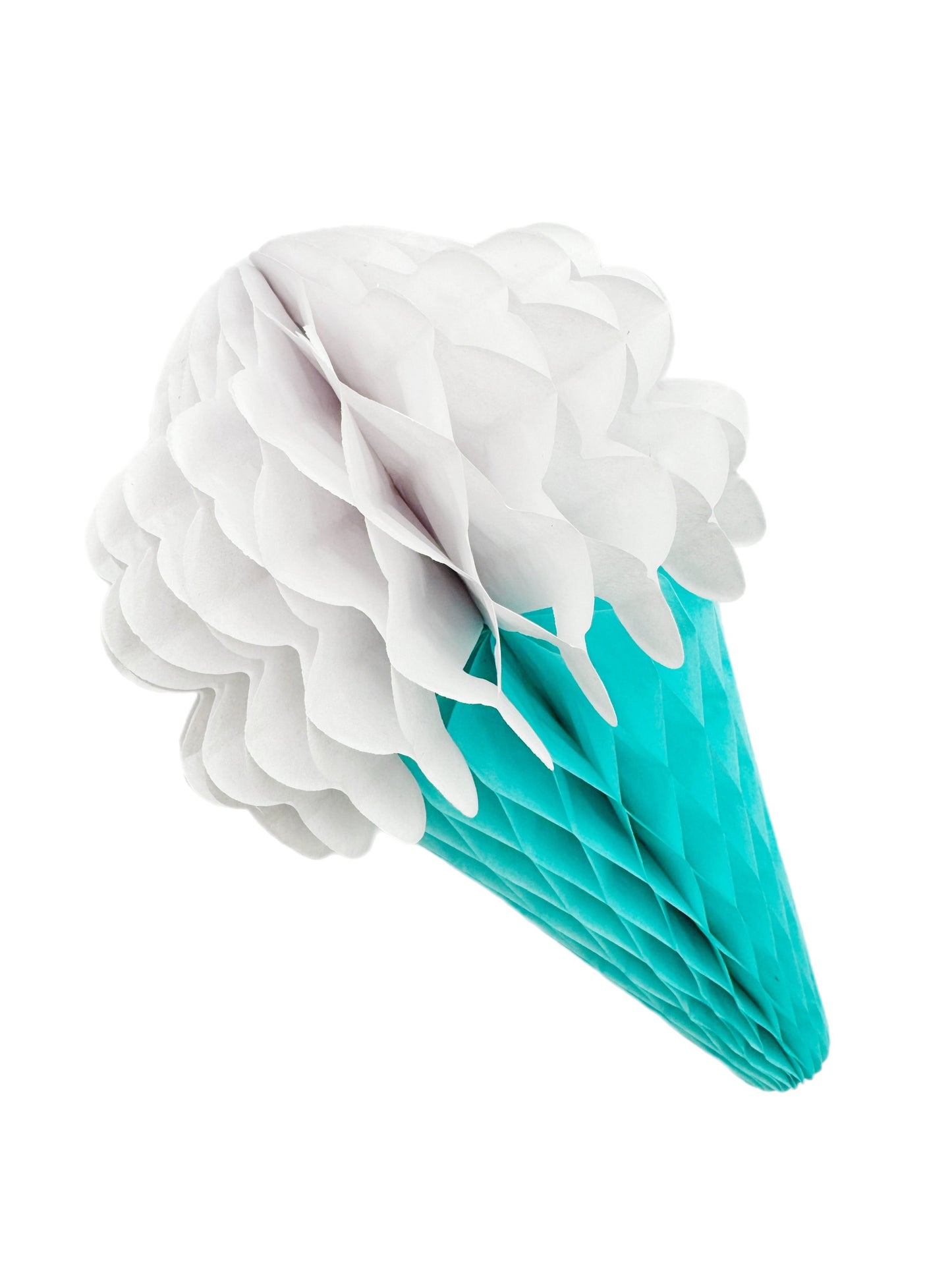 Ice cream paper party decorations