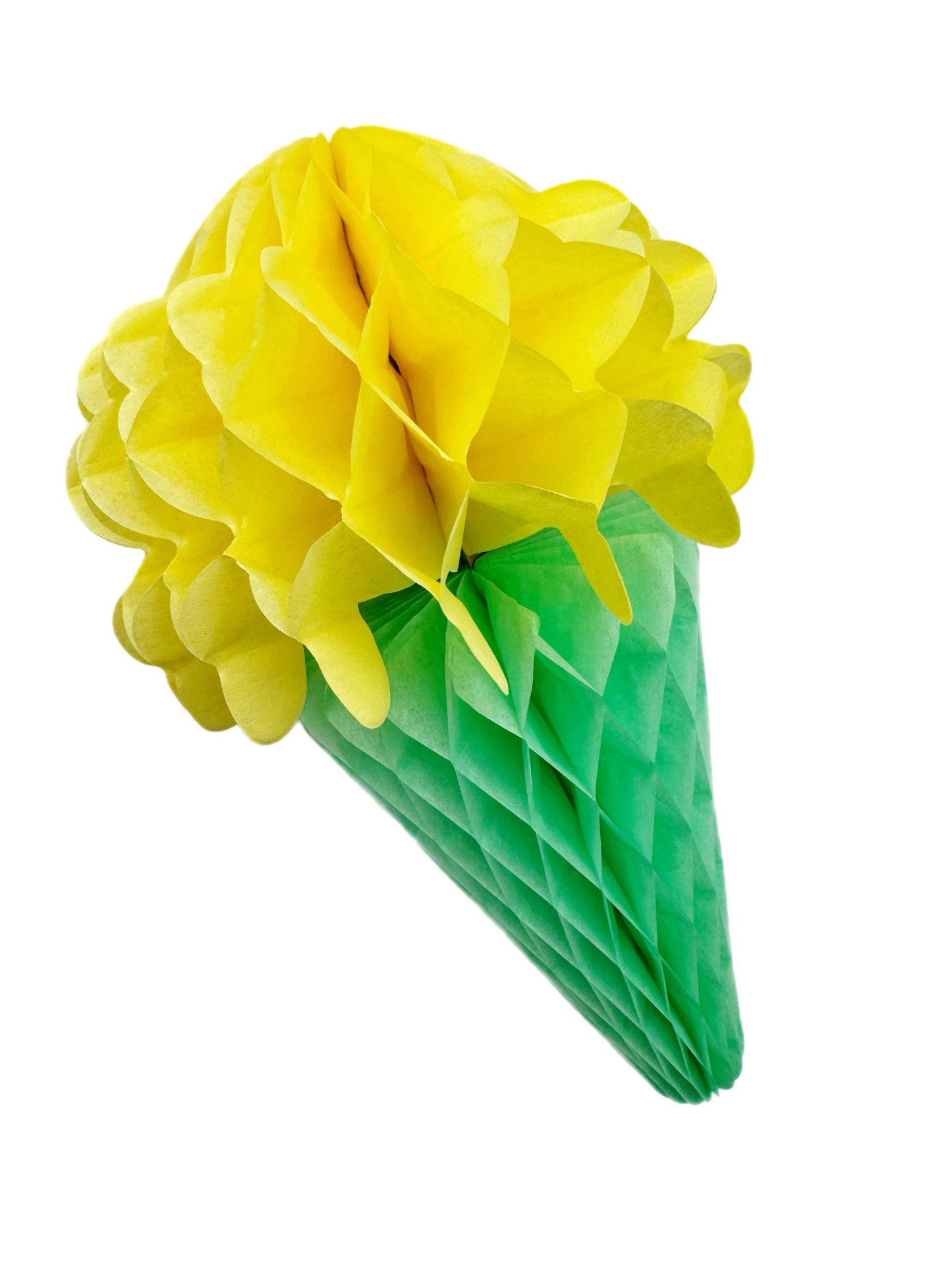 Ice cream paper party decorations