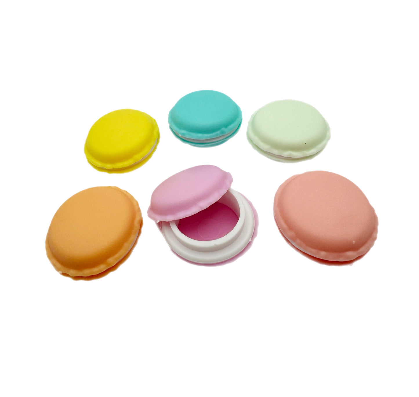 Macaron storage pots