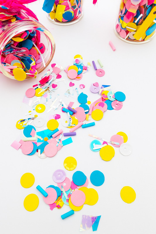 Birthday collection confetti party sprinkles
