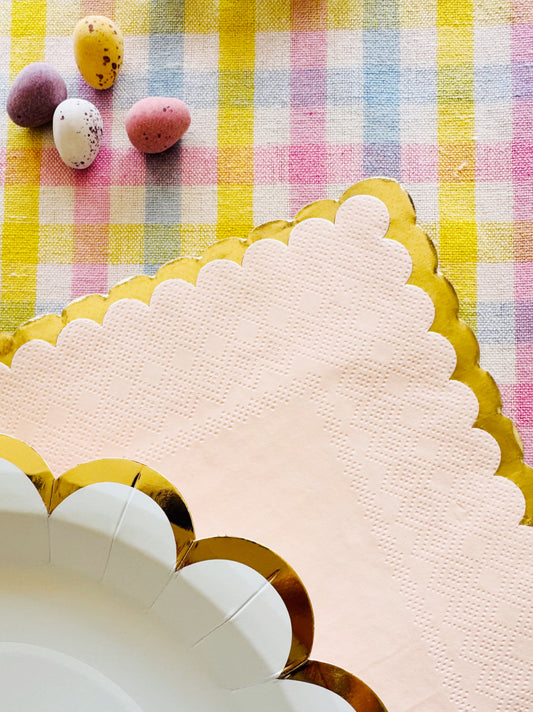 Pastel party tableware
