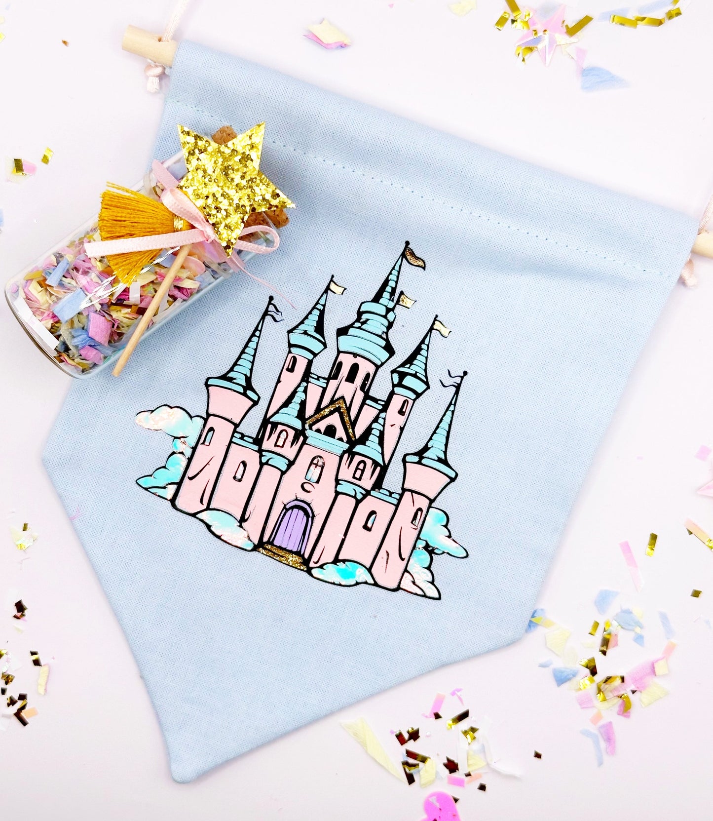 Fairytale princess castle wall hanging kids keepsake gift