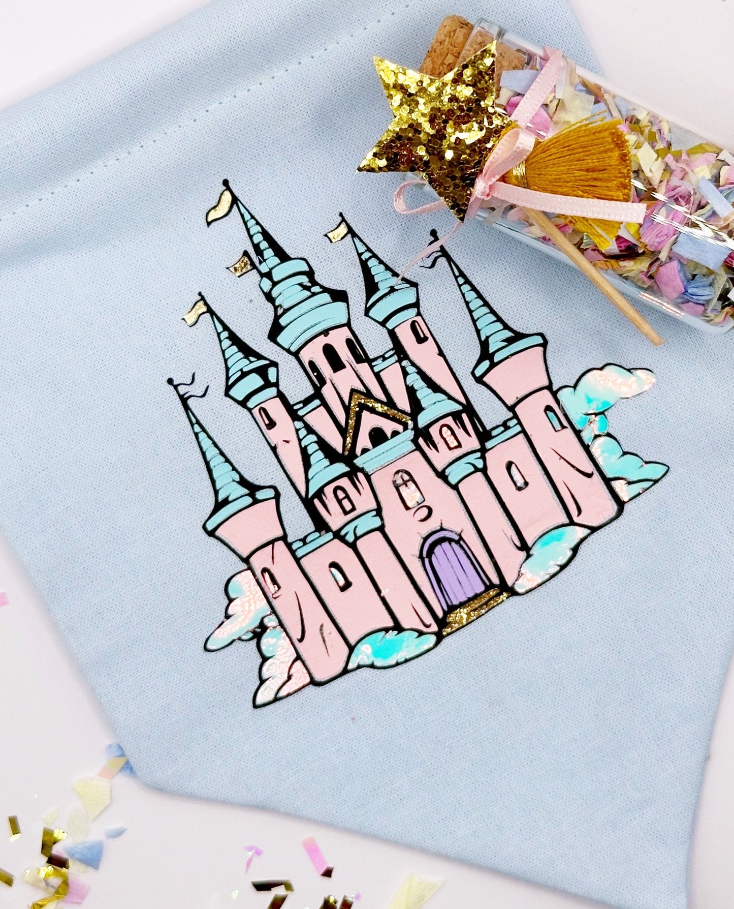 Fairytale princess castle wall hanging kids keepsake gift
