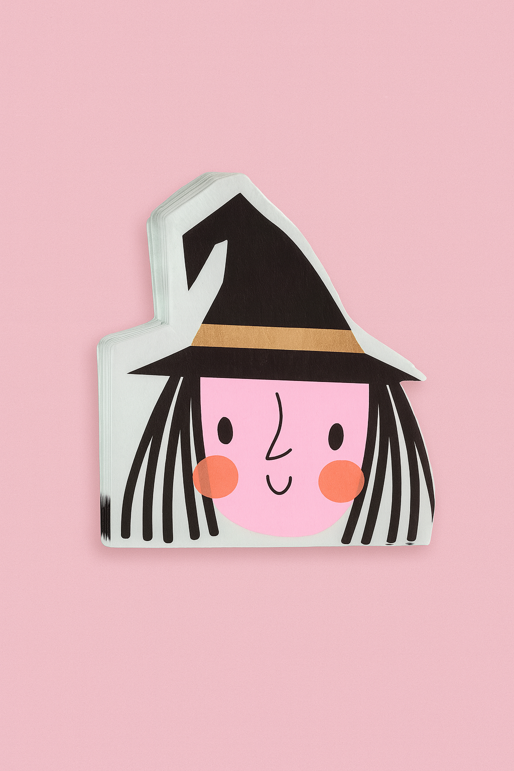 Witch face Halloween napkins