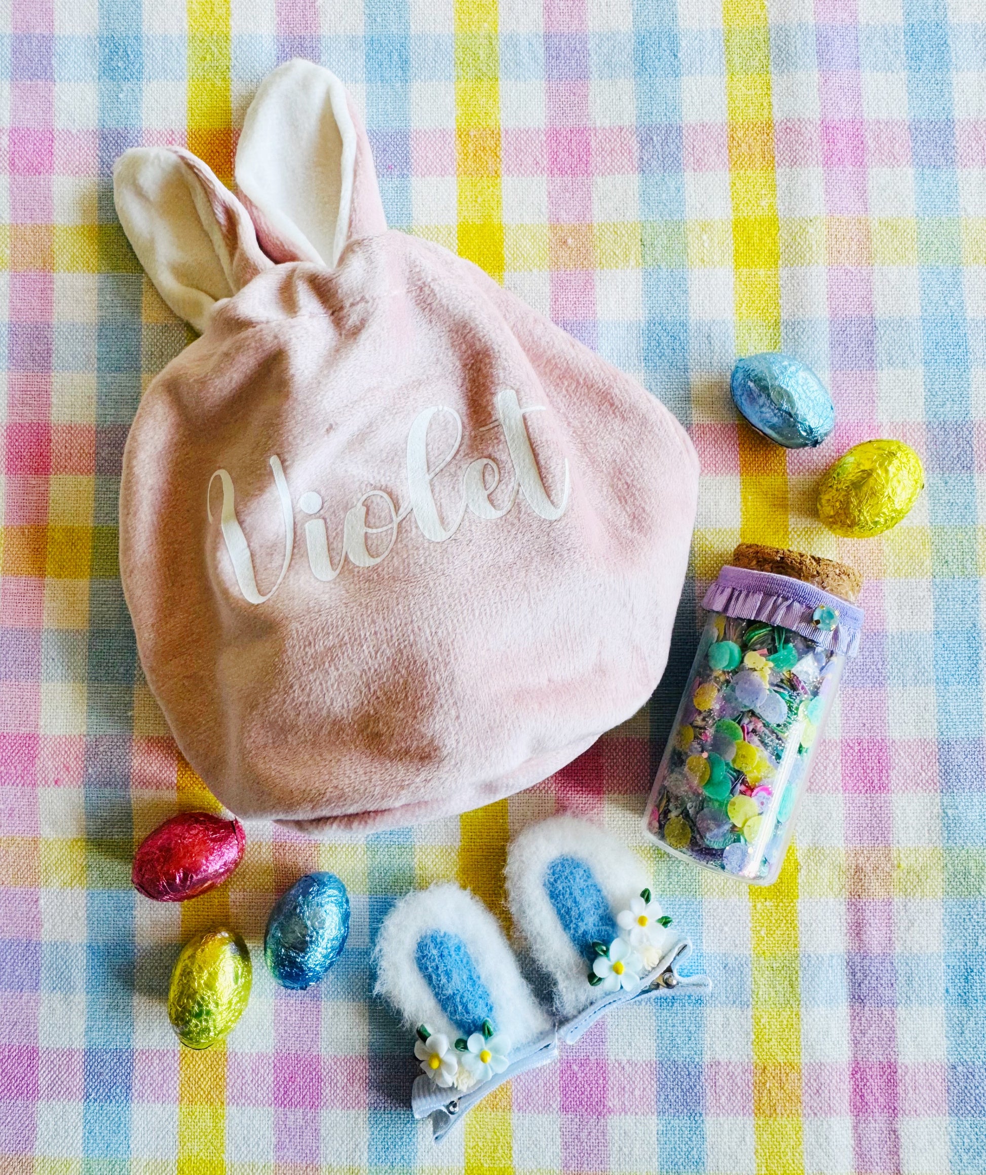 Easter bunny gift bag