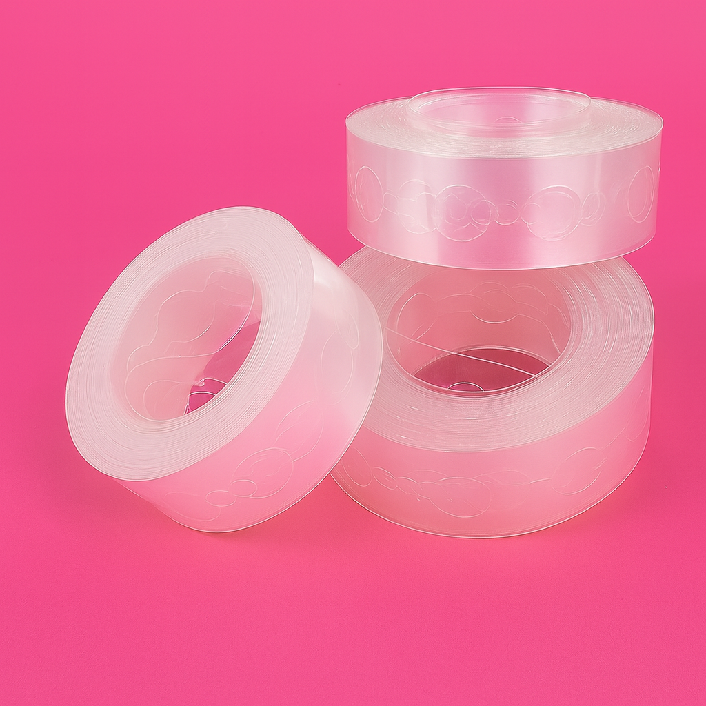 5m Balloon Arch Tape Roll – Clear Balloon Garland Decorating Strip