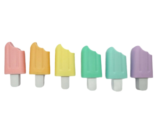 Mini Pastel Ice Cream Lolly Colouring Pens