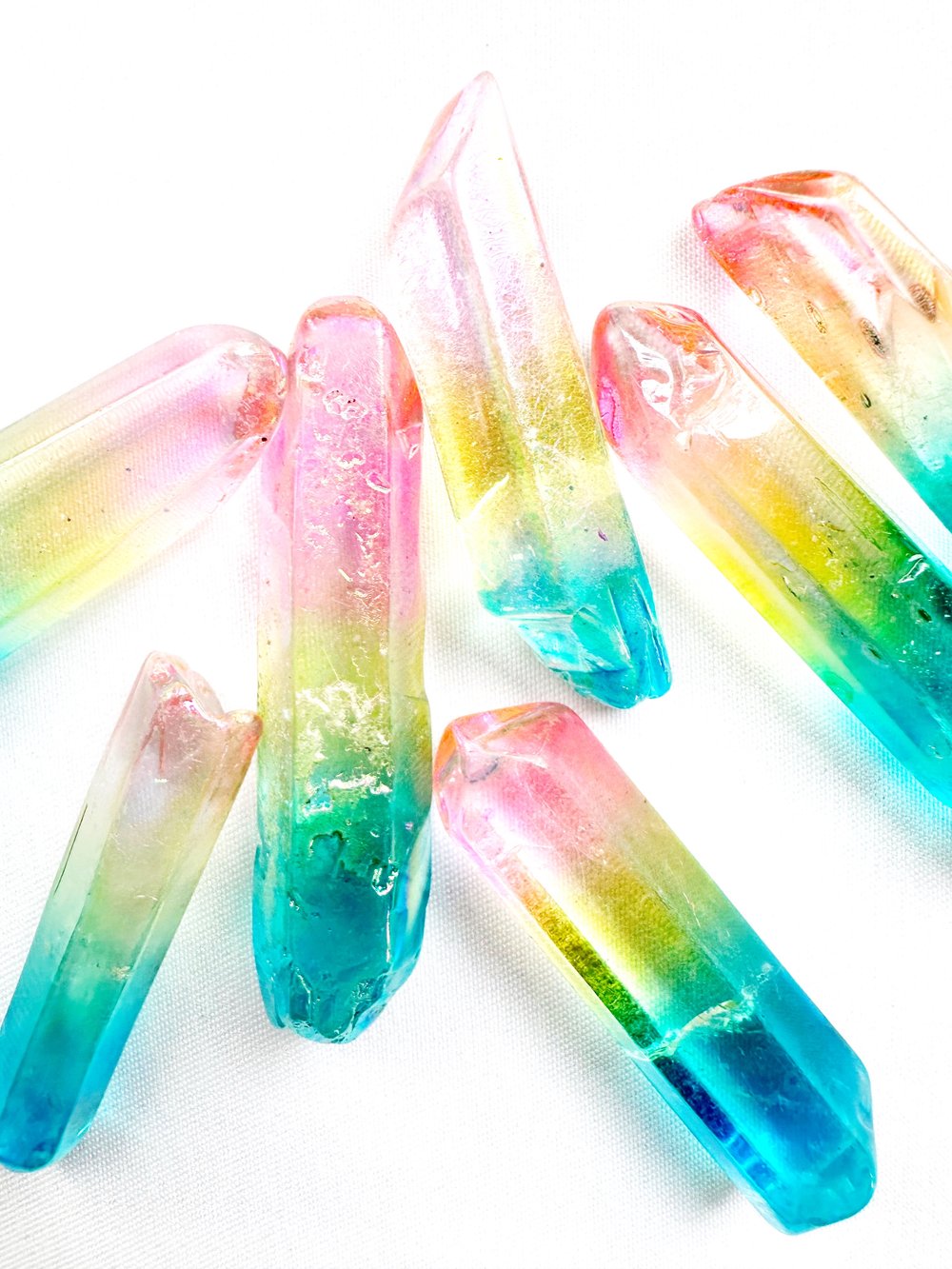 Rainbow crystal party bag fillers