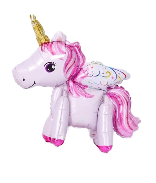 Unicorn Stand Alone Foil Balloon